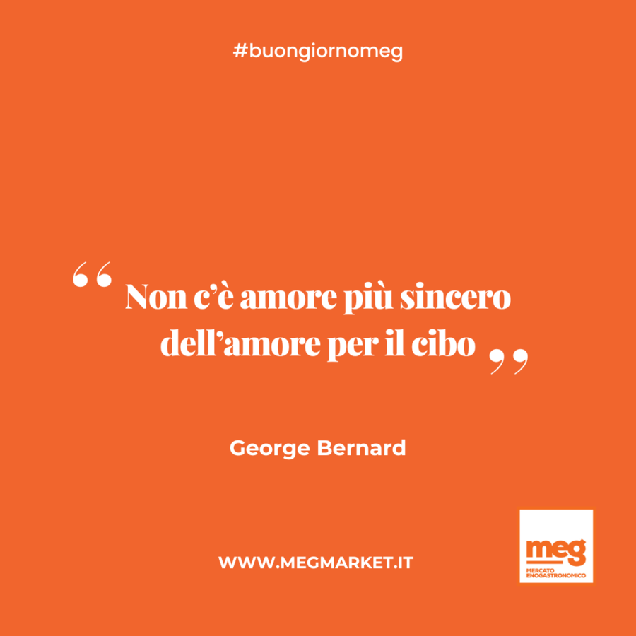 Non c’è amore più sincero dell’amore per il cibo