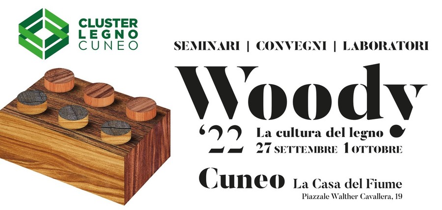 Il legno è cultura, sostenibilità, arredo, circular economy e.. Vieni a scoprirlo alla prima edizione di “Woody”