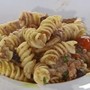 Fusilli salsiccia e funghi