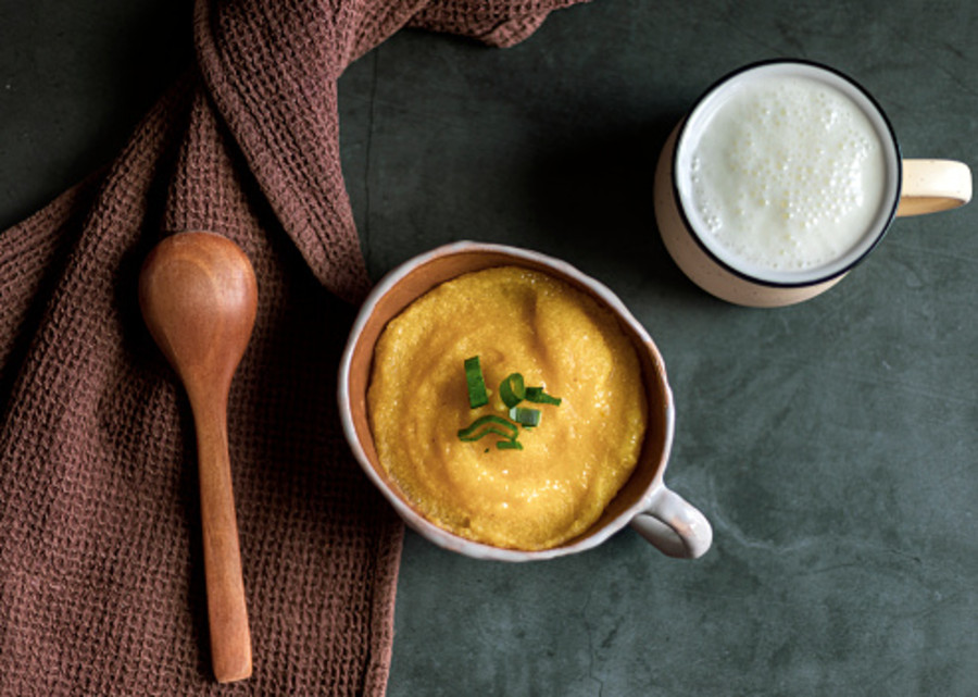 Polenta con fontina