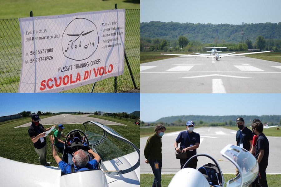 Volare è passione, sacrificio, impegno, sudore, ma lassù tutto diventa leggerezza e magia